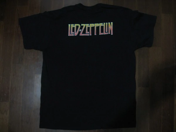 Led Zeppelin - Swan Song #4- T-shirt PRINTED FRONT AND BACK